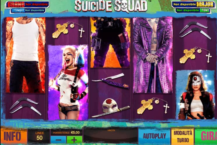 Suicide Squad Slot online