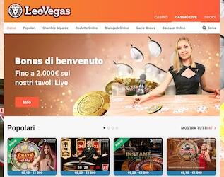 LeoVegas Chambre Sépareée