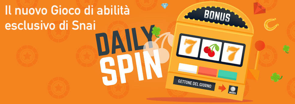 Gioco di abilità daily Spin Snai