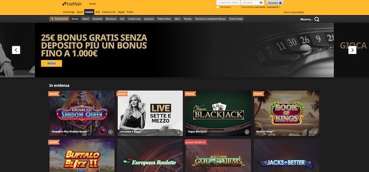 sito betfair
