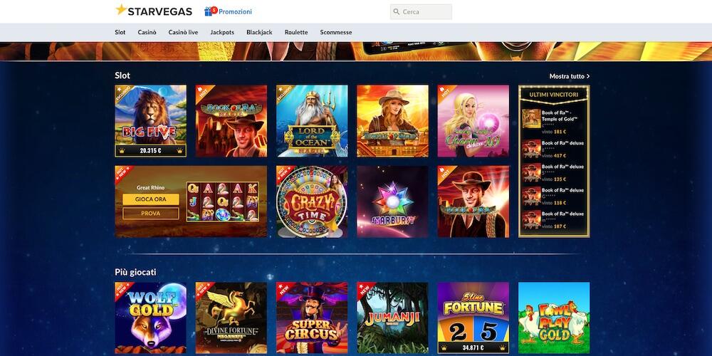 starvegas slot novoline gratis