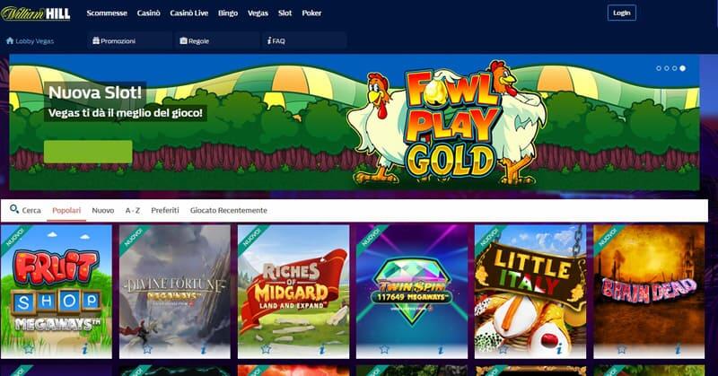 william hill vegas