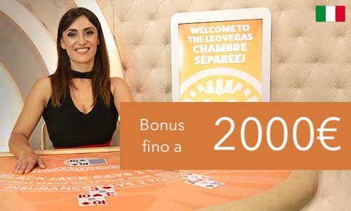 Bonus LeoVegas Casinò Live