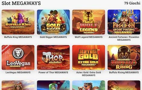 Slot Online megaways LeoVegas